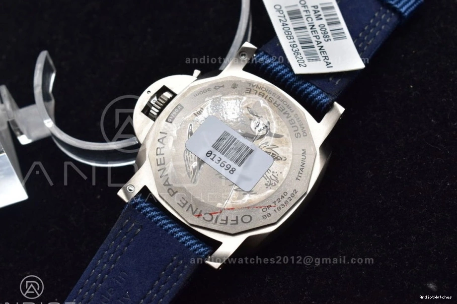 PAM985 TI Tit Submersible Cozy 997 NY Horn Blue Mike P VSF 1122